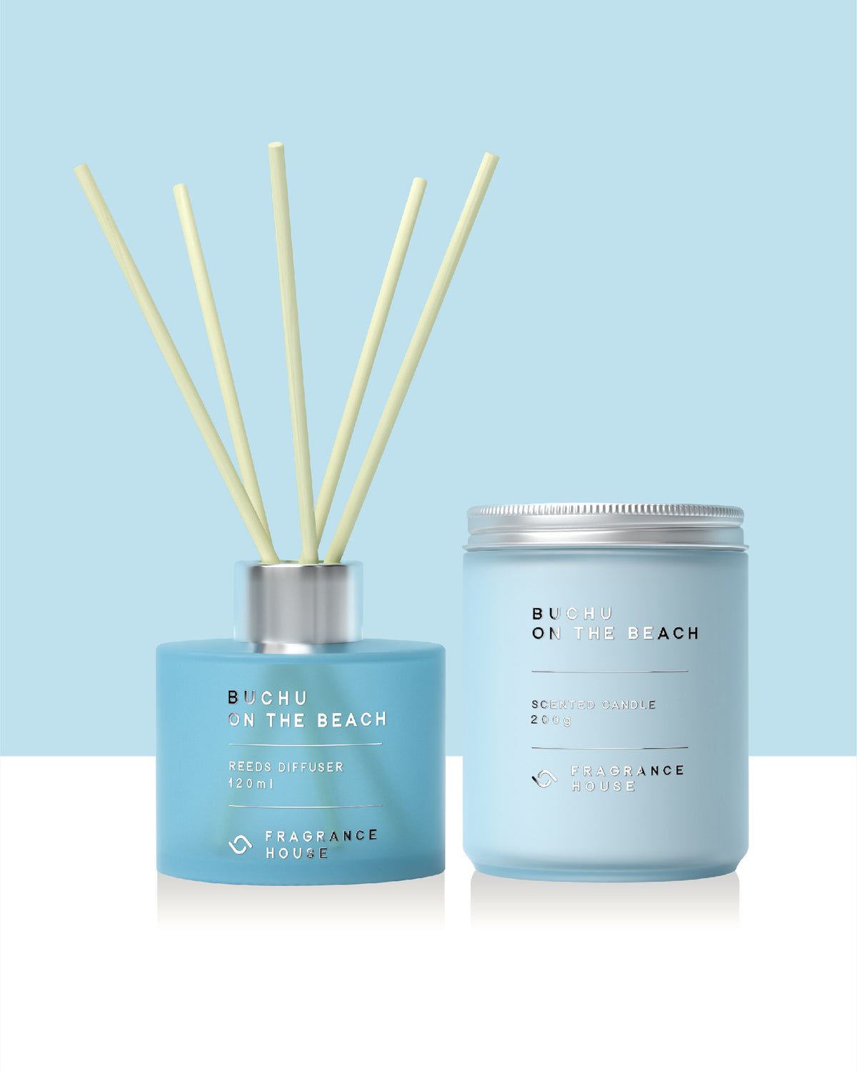 Scented Poured Candle | Buchu on the Beach