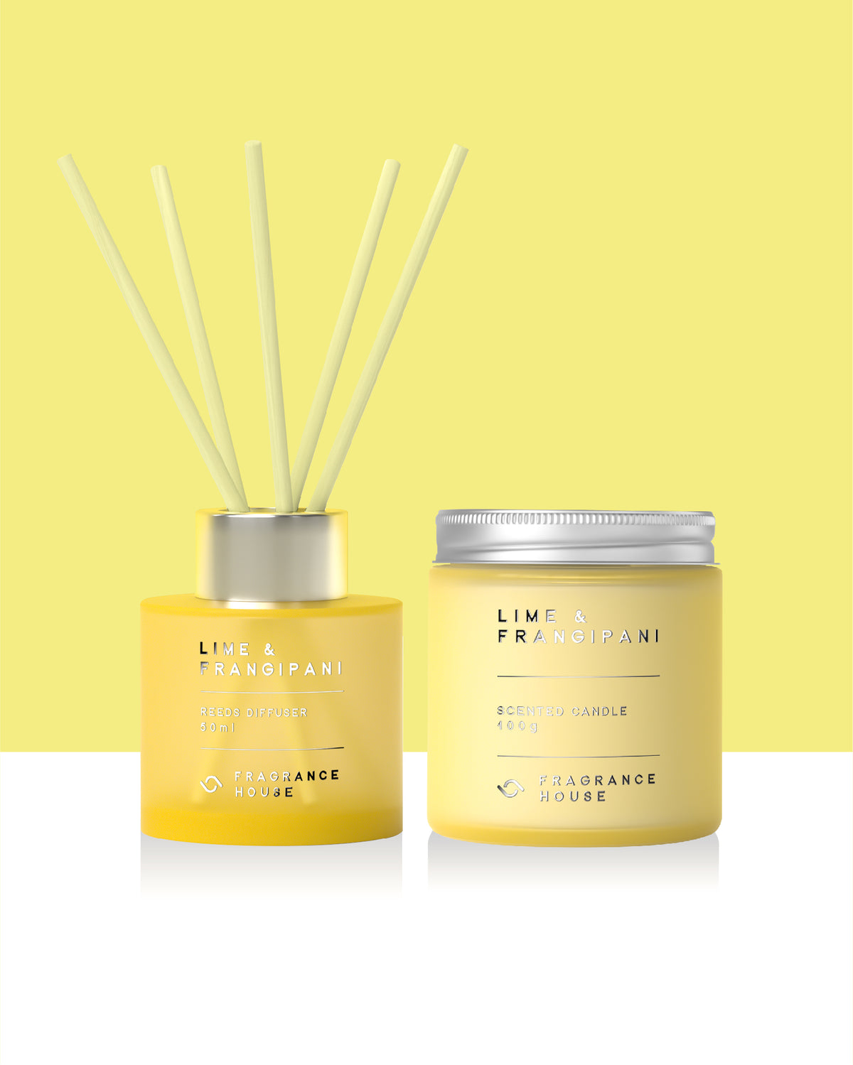 Reeds Diffuser | Lime & Frangipani