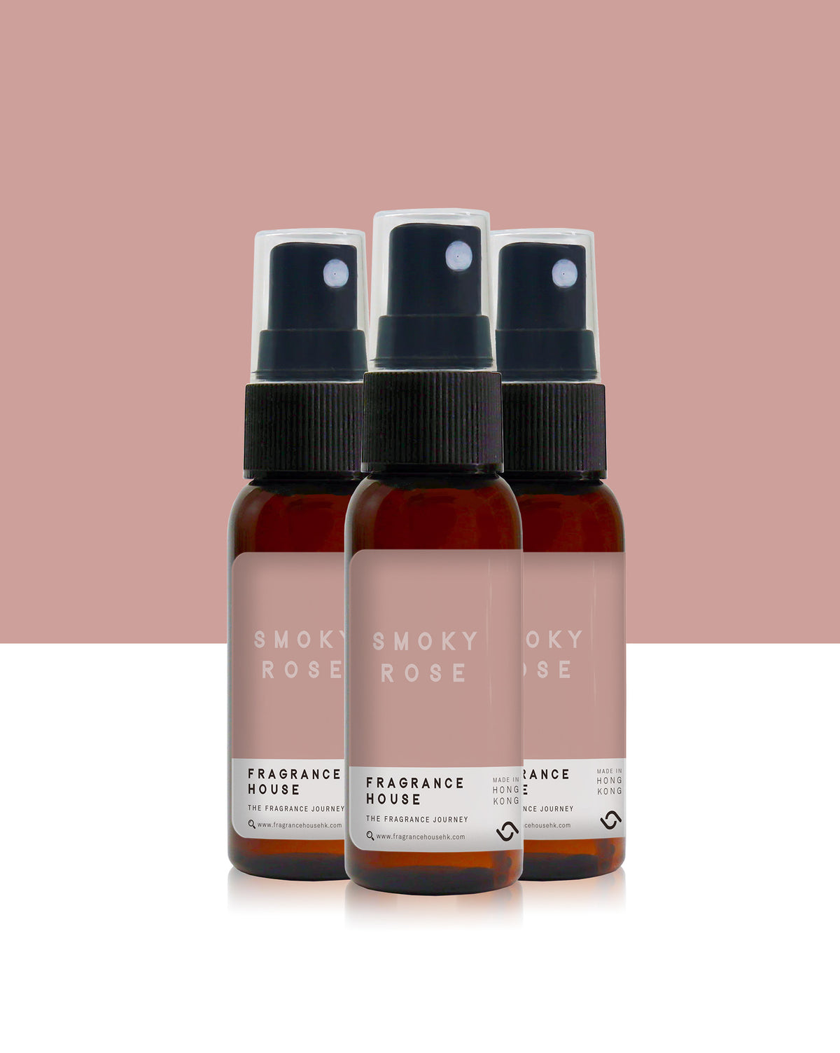 Alcohol Disinfectant Spray | Smoky Rose (Set of 3)