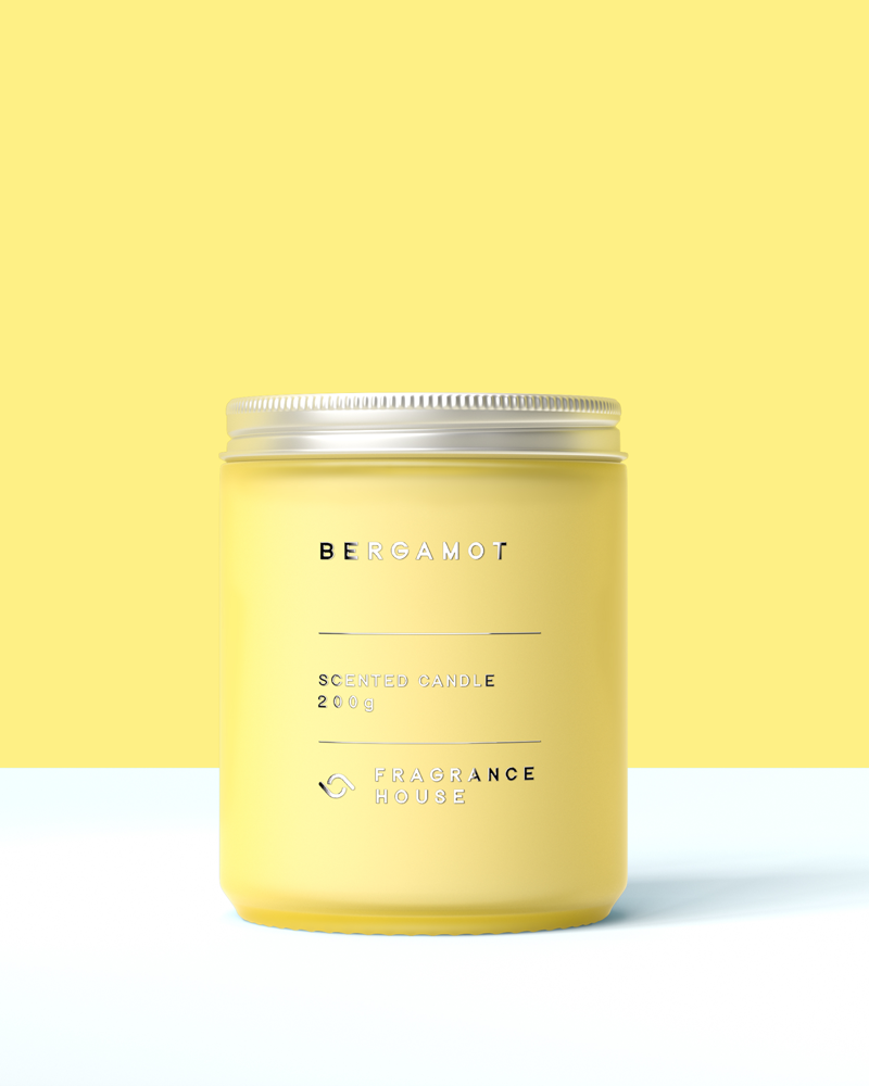Scented Poured Candle | Bergamot