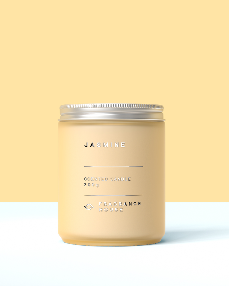Scented Poured Candle | Jasmine