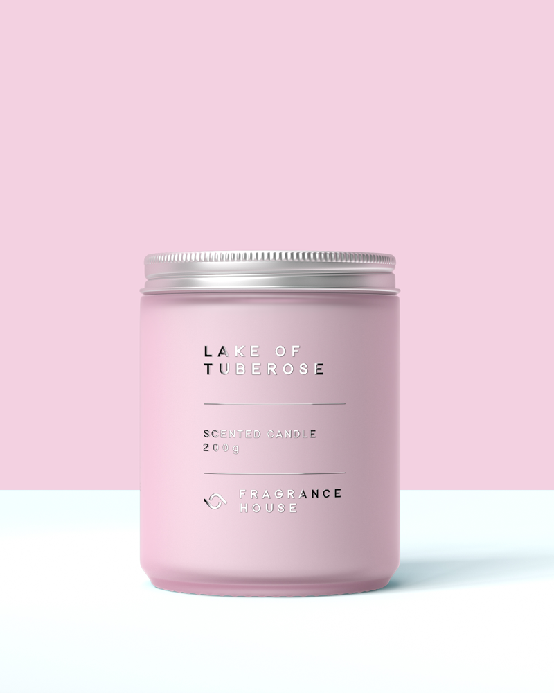 Scented Poured Candle | Lake of Tuberose