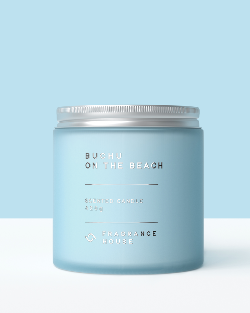Scented Poured Candle | Buchu on the Beach