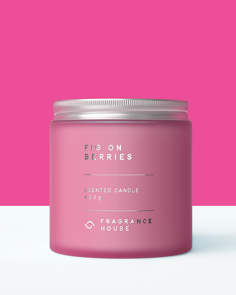 Scented Poured Candle | Fig on Berries