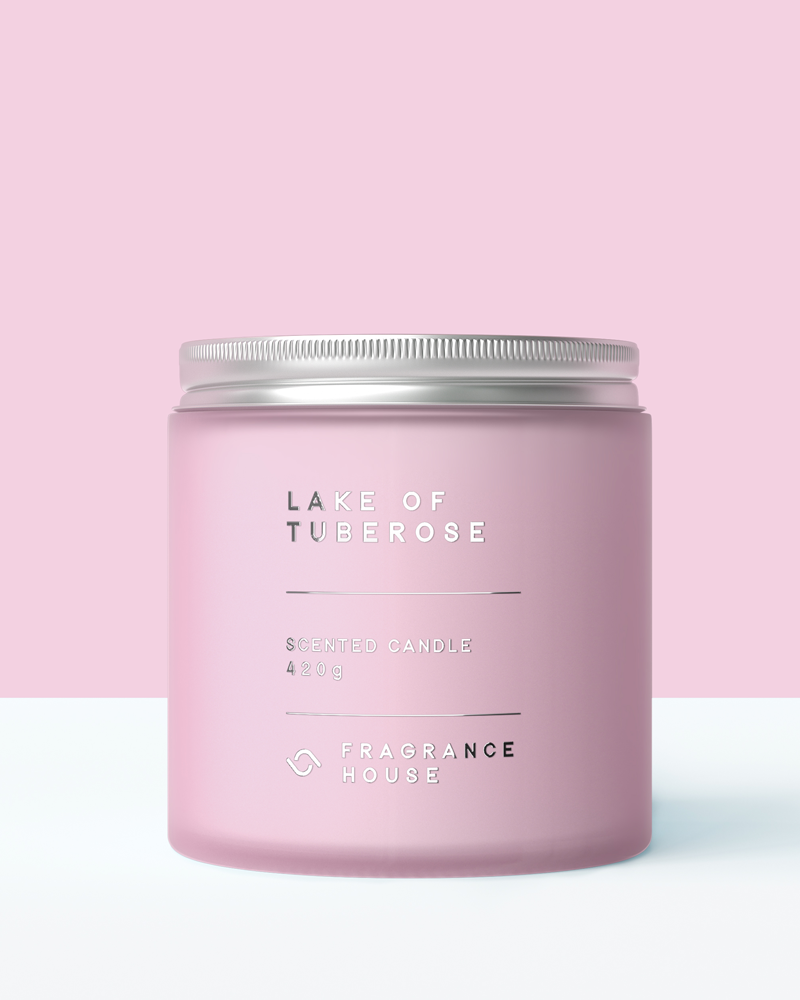 Scented Poured Candle | Lake of Tuberose