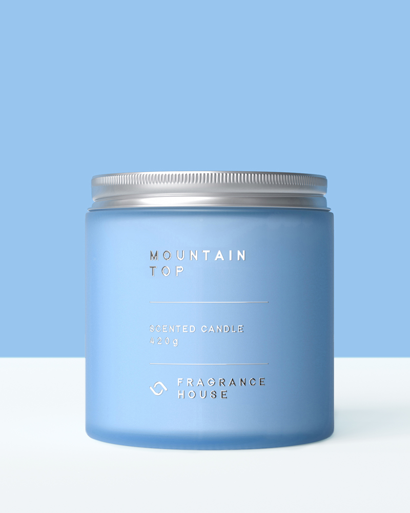 Scented Poured Candle | Mountain Top