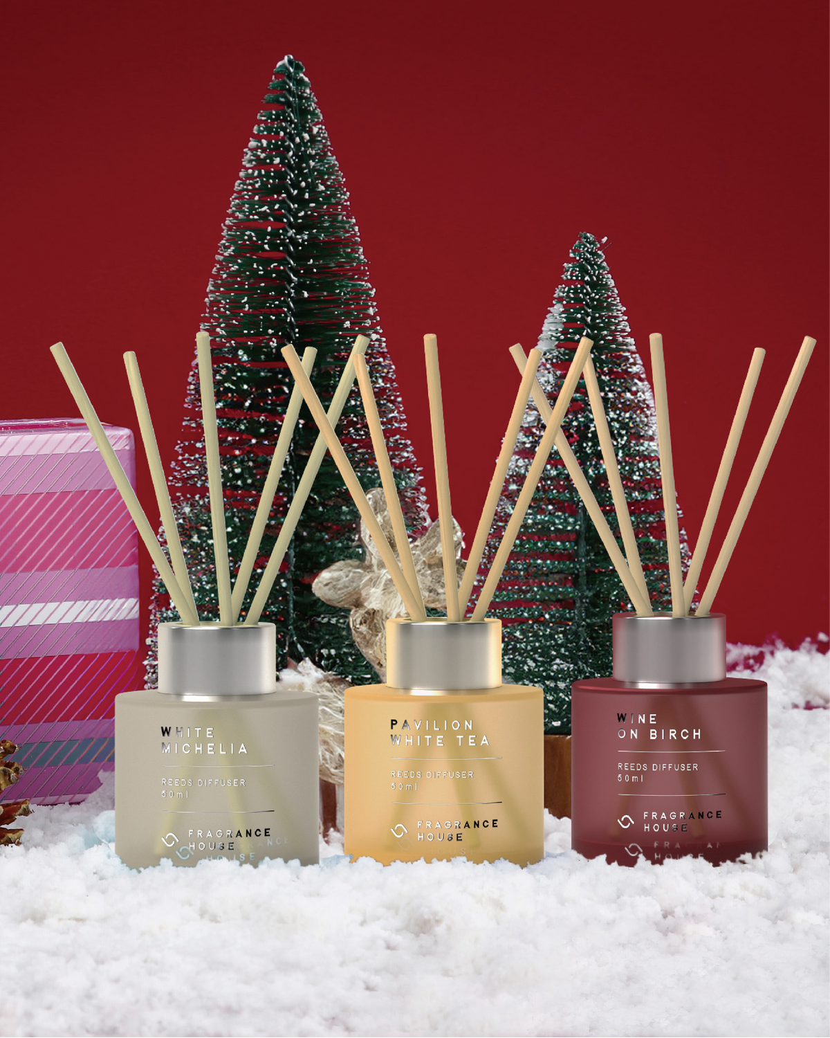 Christmas Gift Set | 50ml Mini Diffuser Set