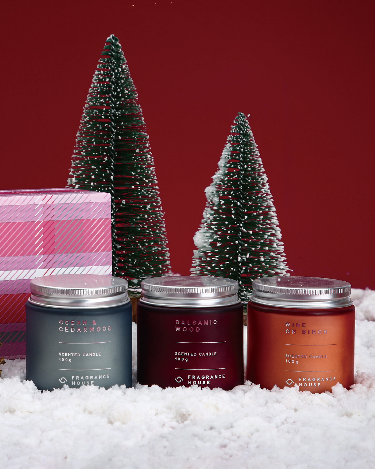 Christmas Gift Set | 100g Mini Candle Set