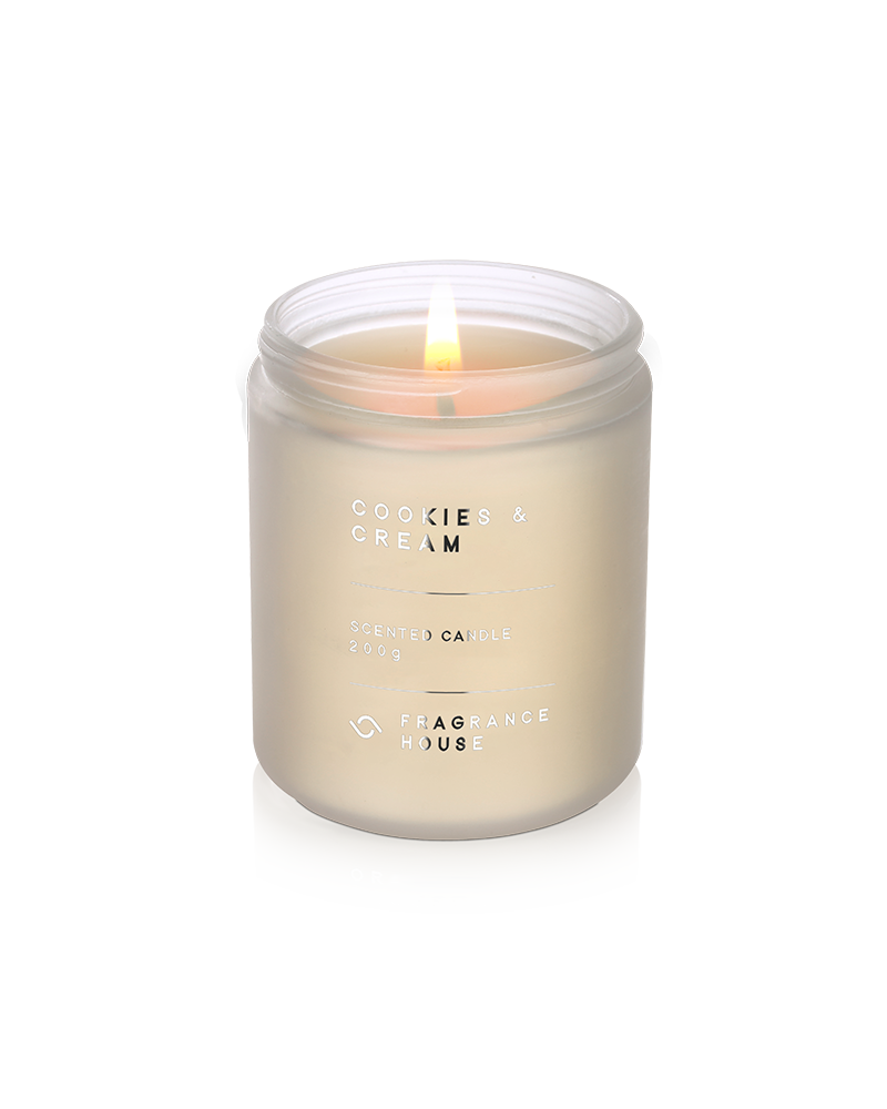Scented Poured Candle | Cookies & Cream