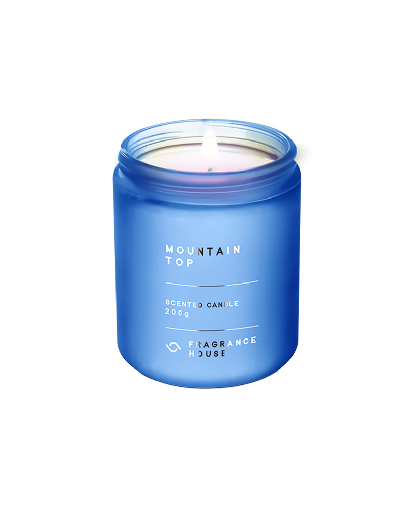 Scented Poured Candle | Mountain Top