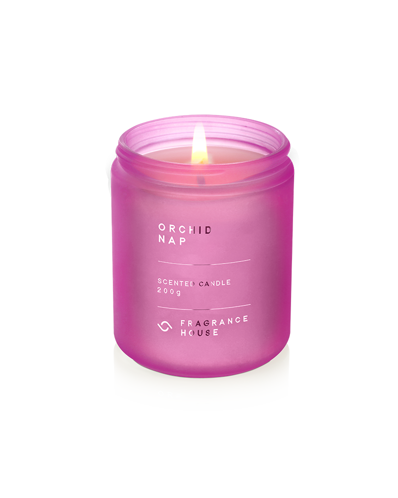 Scented Poured Candle | Orchid Nap
