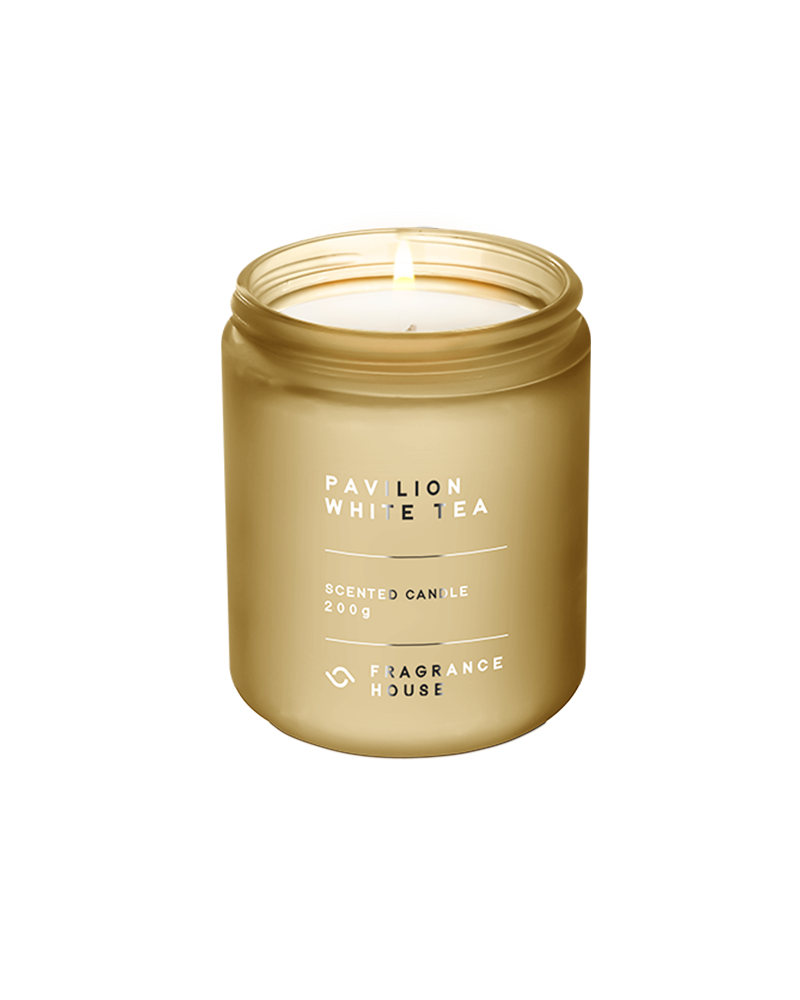 Scented Poured Candle | Pavilion White Tea