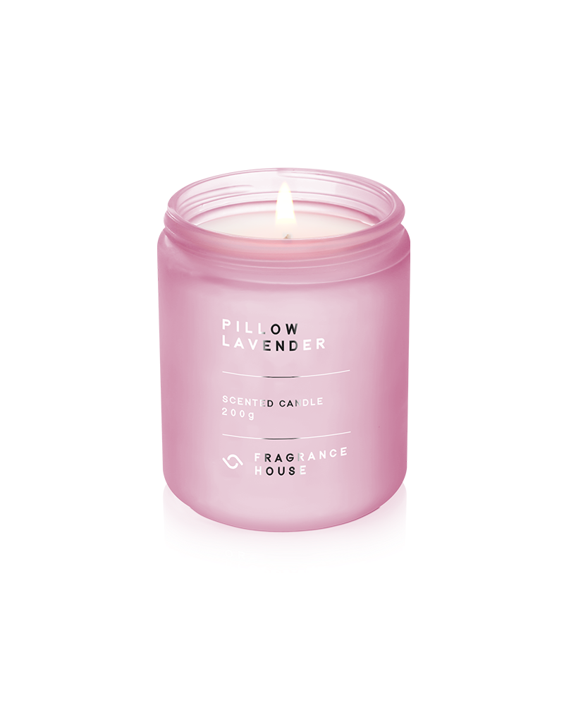Scented Poured Candle | Pillow Lavender