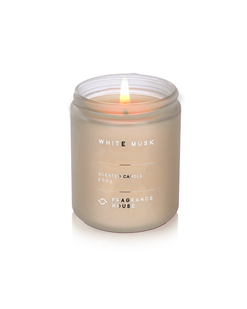 Scented Poured Candle | White Musk