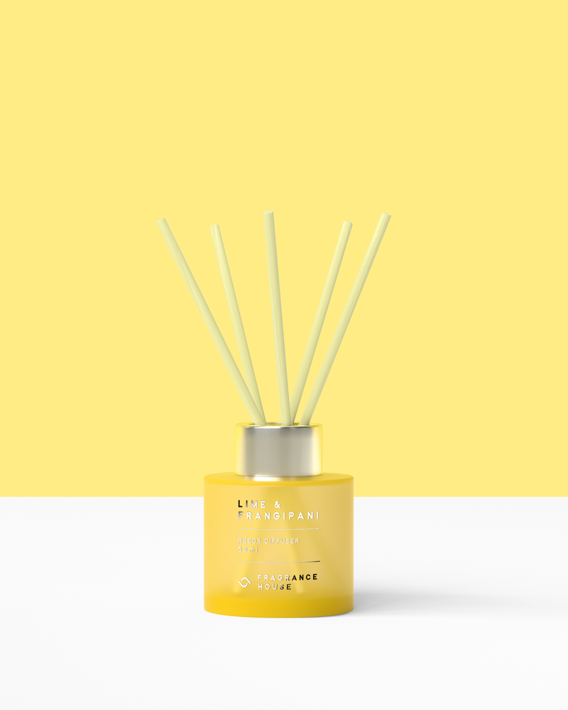 Reeds Diffuser | Lime & Frangipani