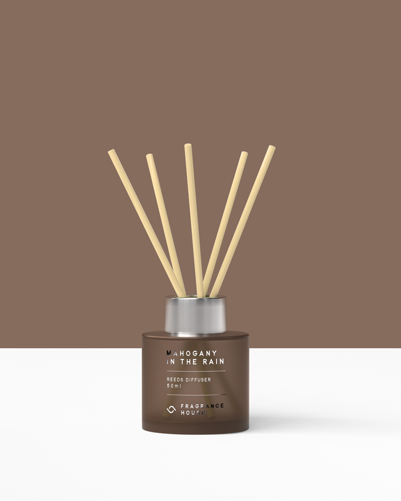 Reeds Diffuser | Mahogany in the Rain