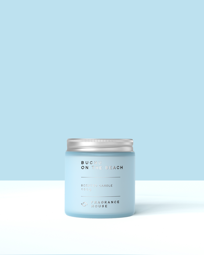 Scented Poured Candle | Buchu on the Beach