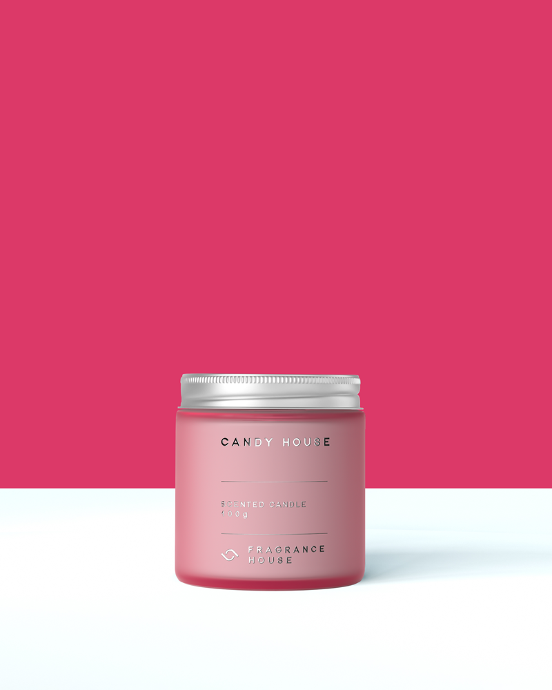 Scented Poured Candle | Candy House