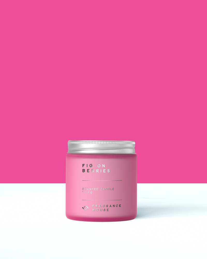 Scented Poured Candle | Fig on Berries