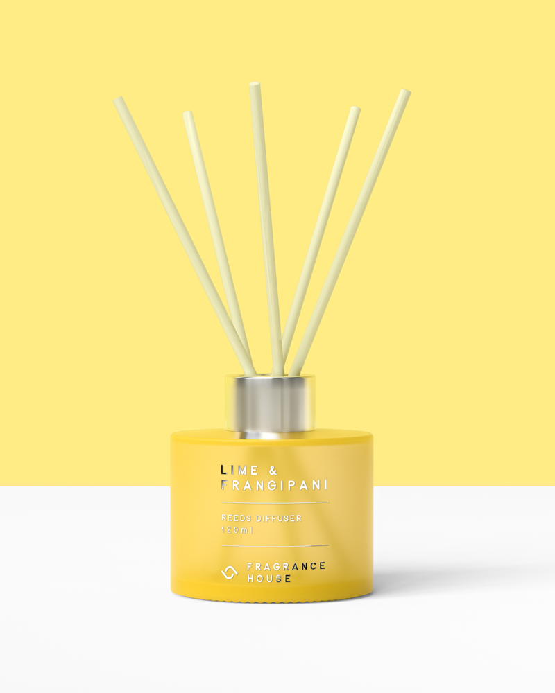 Reeds Diffuser | Lime & Frangipani