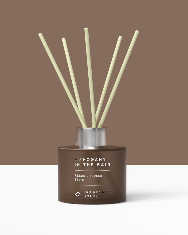 Reeds Diffuser | Mahogany in the Rain