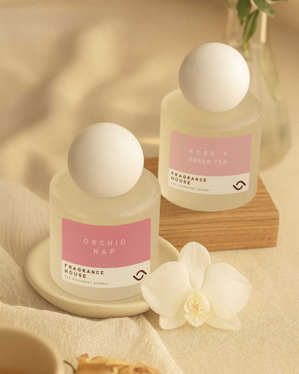 🌸 Layered Florals | Orchid Nap & Rose and Green Tea