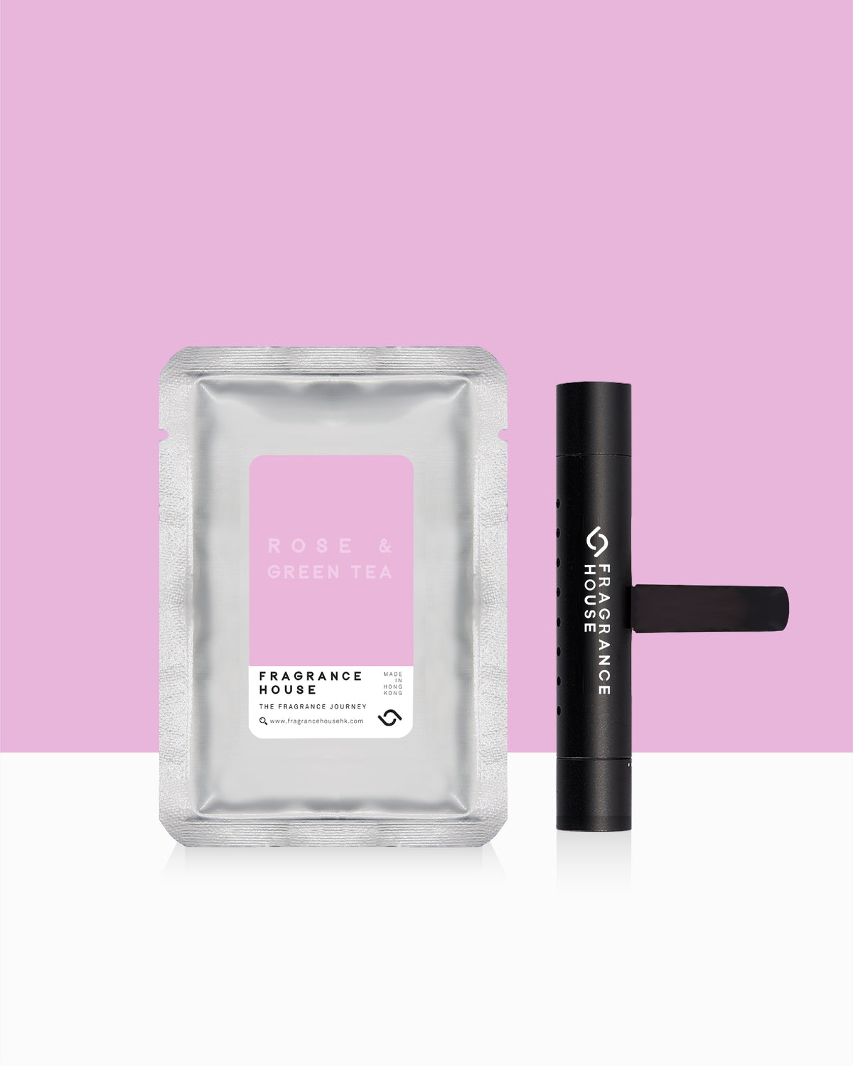 Car Fragrance | Rose & Green Tea