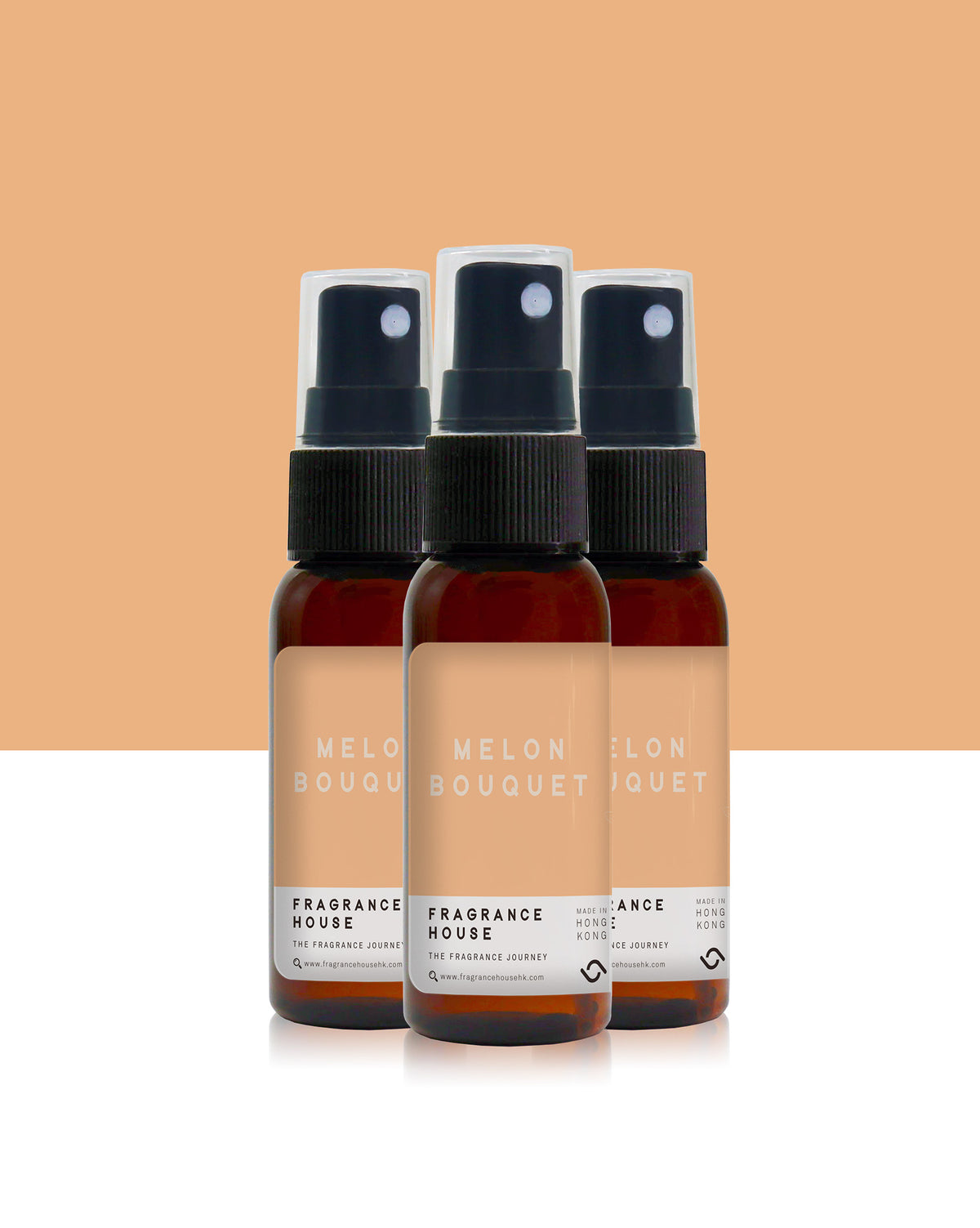 Alcohol Disinfectant Spray | Melon Bouquet (Set of 3)