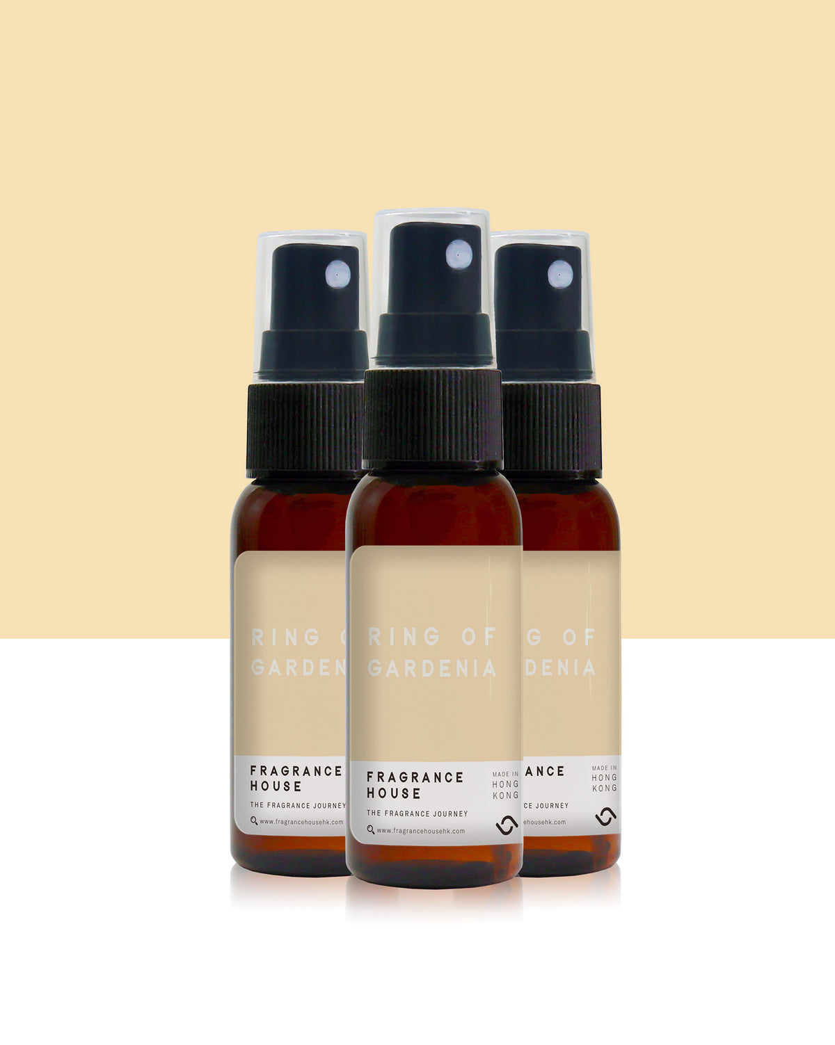 Alcohol Disinfectant Spray  | Ring Of Gardenia (Set of 3)