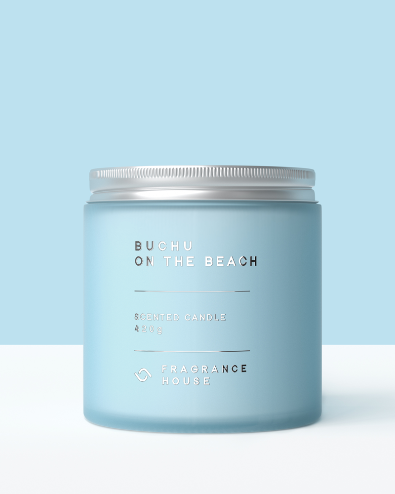 Double Wicked Scented Poured Candle | Buchu on the Beach