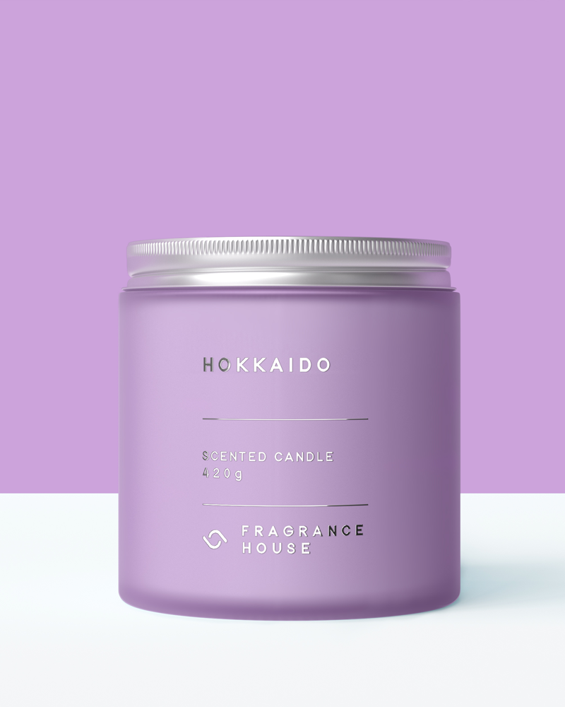Double Wicked Scented Poured Candle | Hokkaido