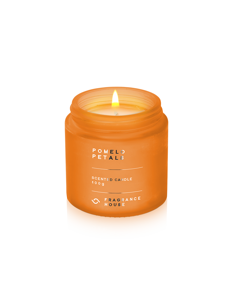 Mini Scented Poured Candle | Pomelo Petals