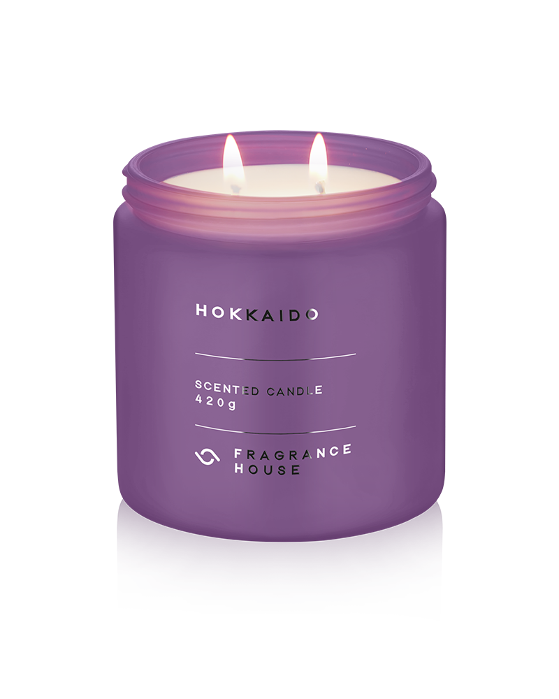 Double Wicked Scented Poured Candle | Hokkaido