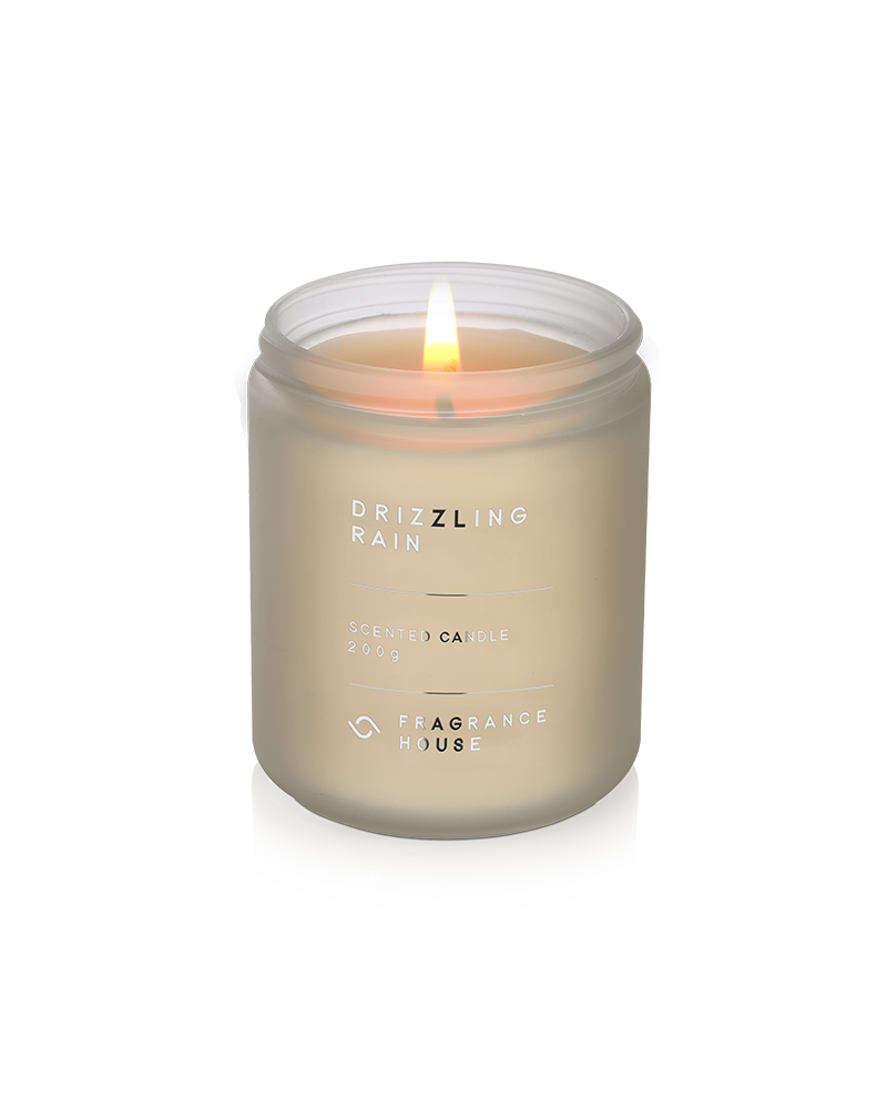 Scented Poured Candle | Drizzling Rain