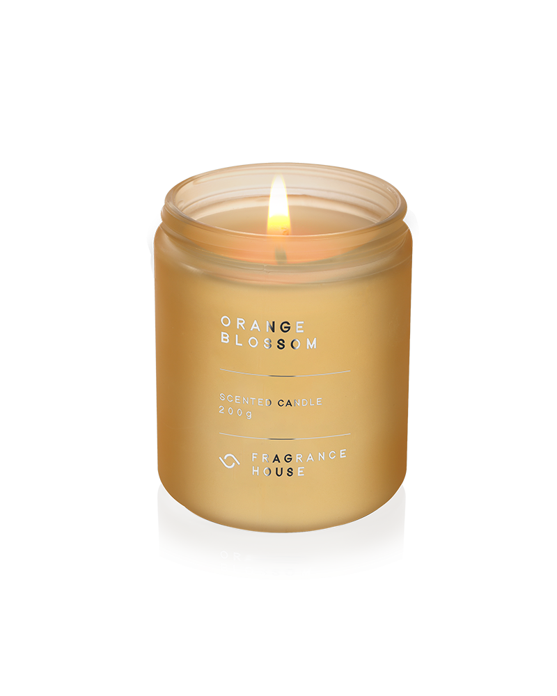 Scented Poured Candle | Orange Blossom