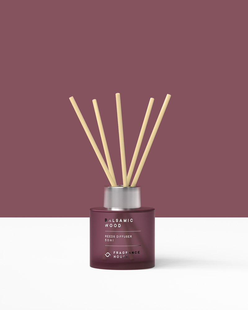 Mini Reeds Diffuser |  Balsamic Wood