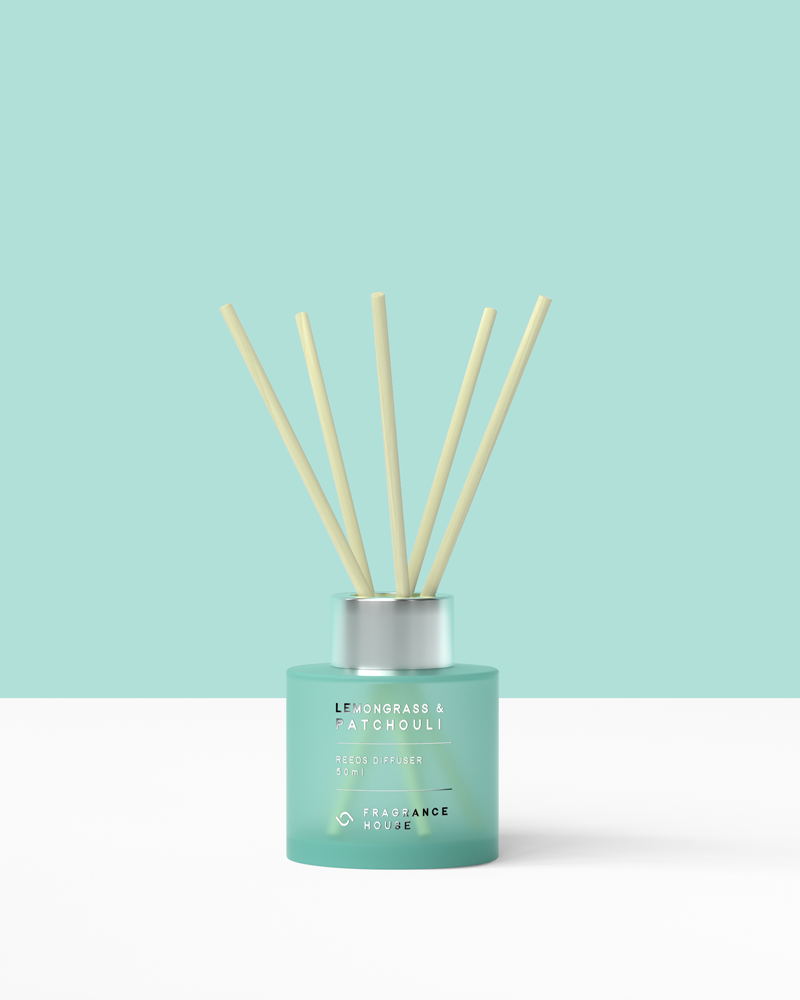 Mini Reeds Diffuser | Lemongrass &amp; Patchouli