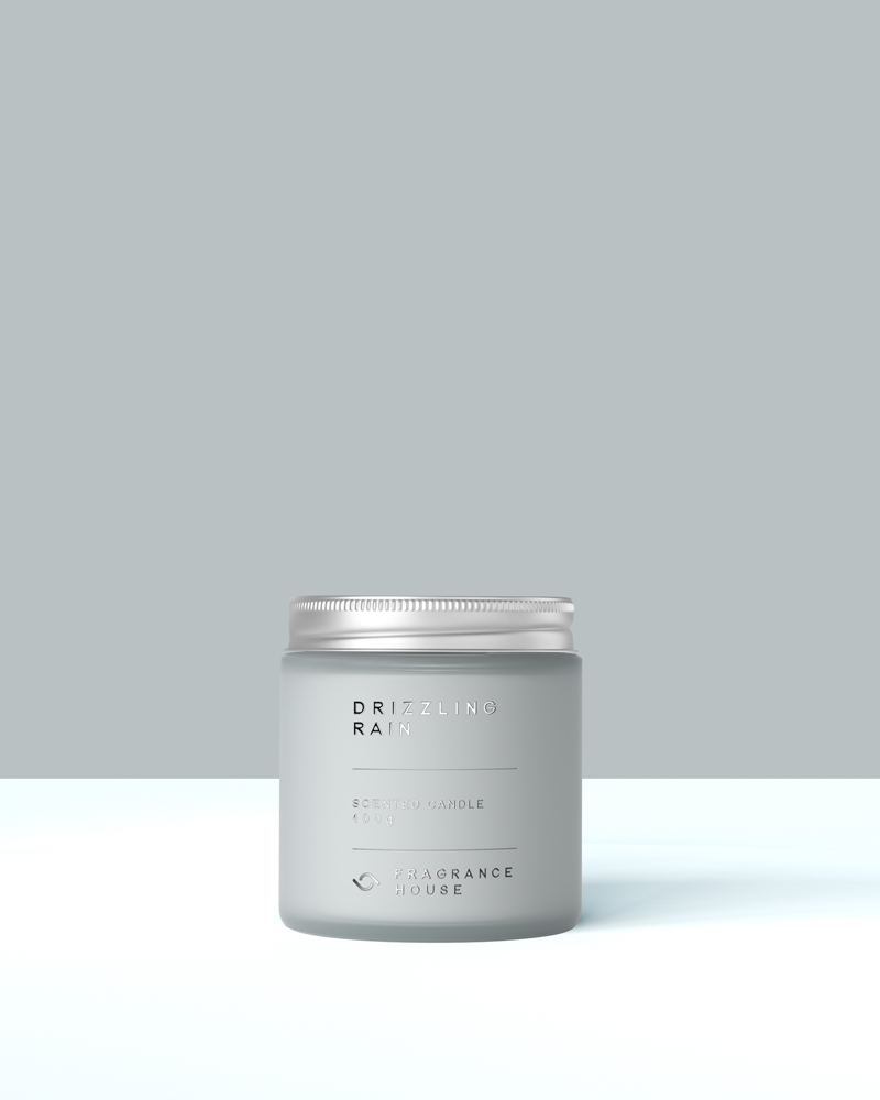 Scented Poured Candle | Drizzling Rain