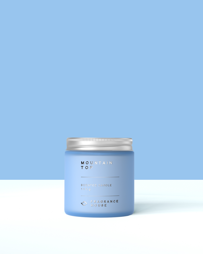 Scented Poured Candle | Mountain Top