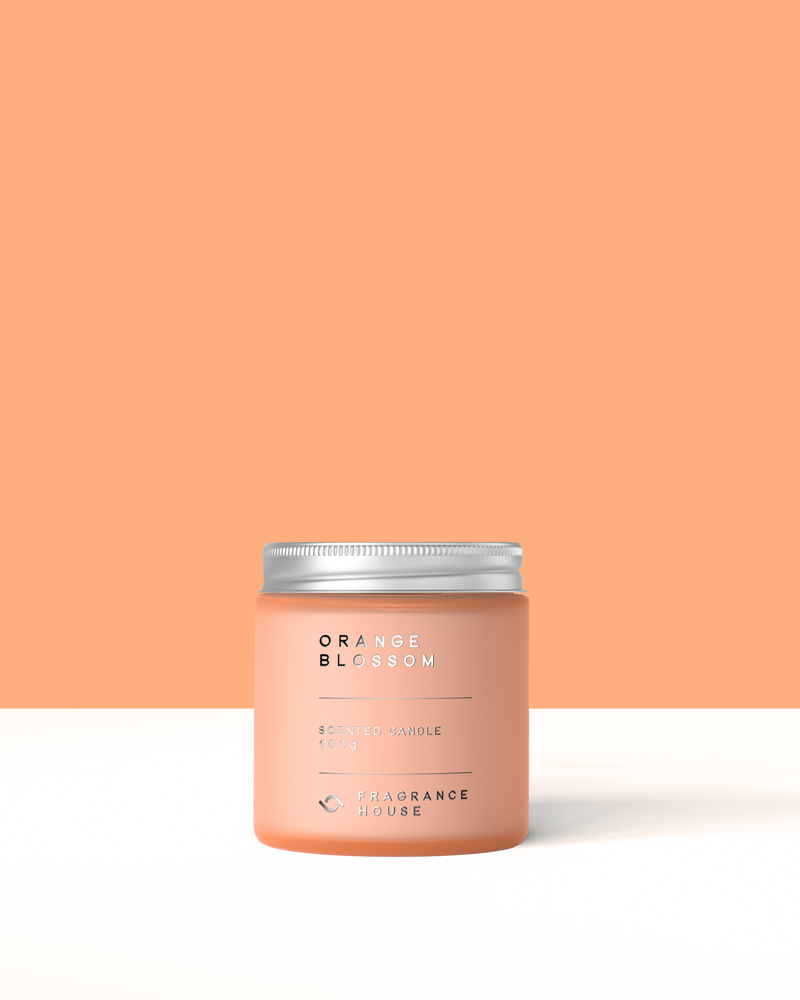 Scented Poured Candle | Orange Blossom