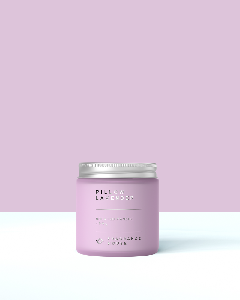 Scented Poured Candle | Pillow Lavender