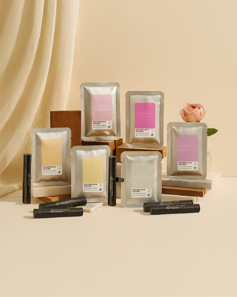 Car Fragrance Set | The Floral Serenity Garden